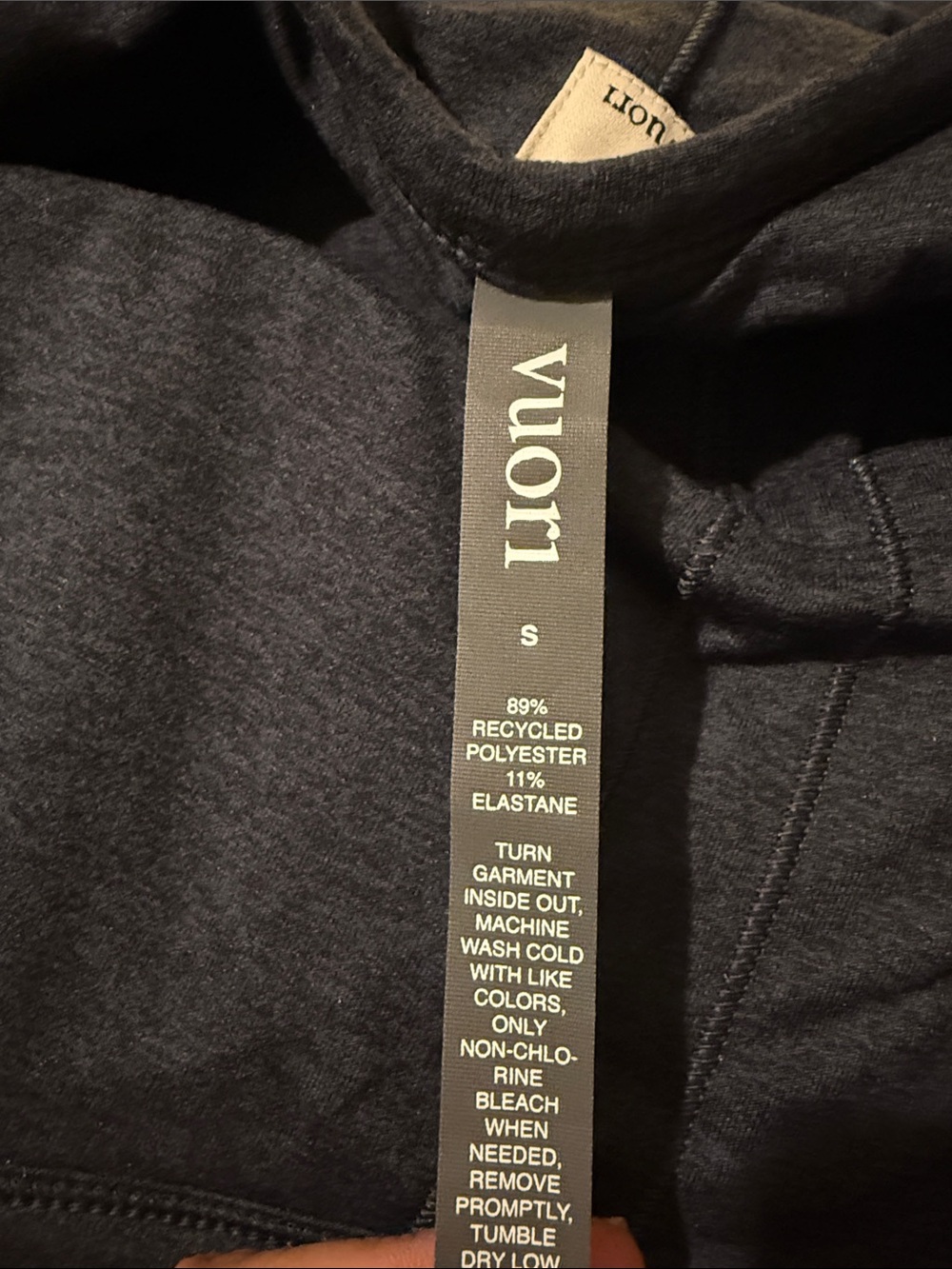 Vuori Halo Essential Black Jumpsuit Small - Picture 8 of 9